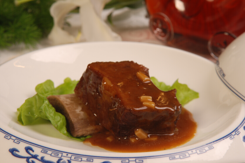 鲍汁牛排